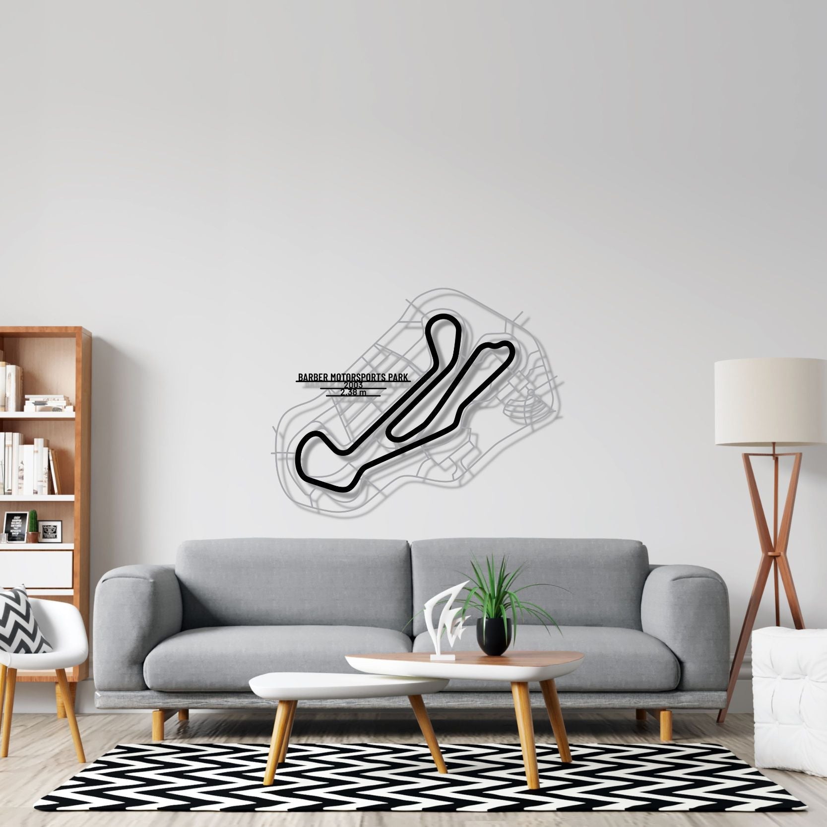 Barber Motorsports Park Metal Wall Art