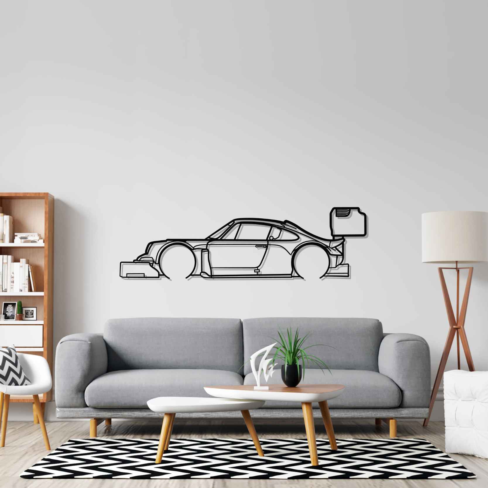 911 Pikes Peak Silhouette Metal Wall Art