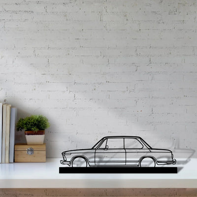 2002-ti-1974 Silhouette Metal Art Stand - Turbo Silhouette