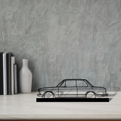 2002-ti-1974 Silhouette Metal Art Stand - Turbo Silhouette
