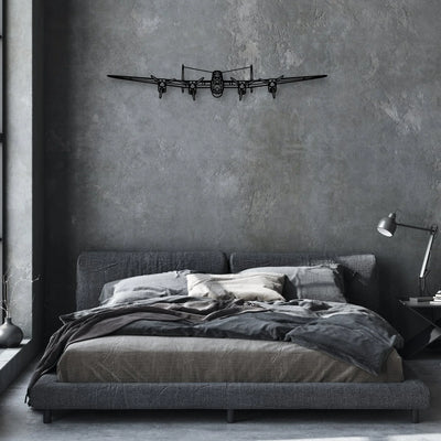 201 Standard Libelle 5 Classic Aircraft Silhouette Metal Wall Art - Aviation Hangar Decor