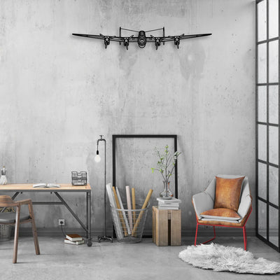 201 Standard Libelle 5 Classic Aircraft Silhouette Metal Wall Art - Aviation Hangar Decor