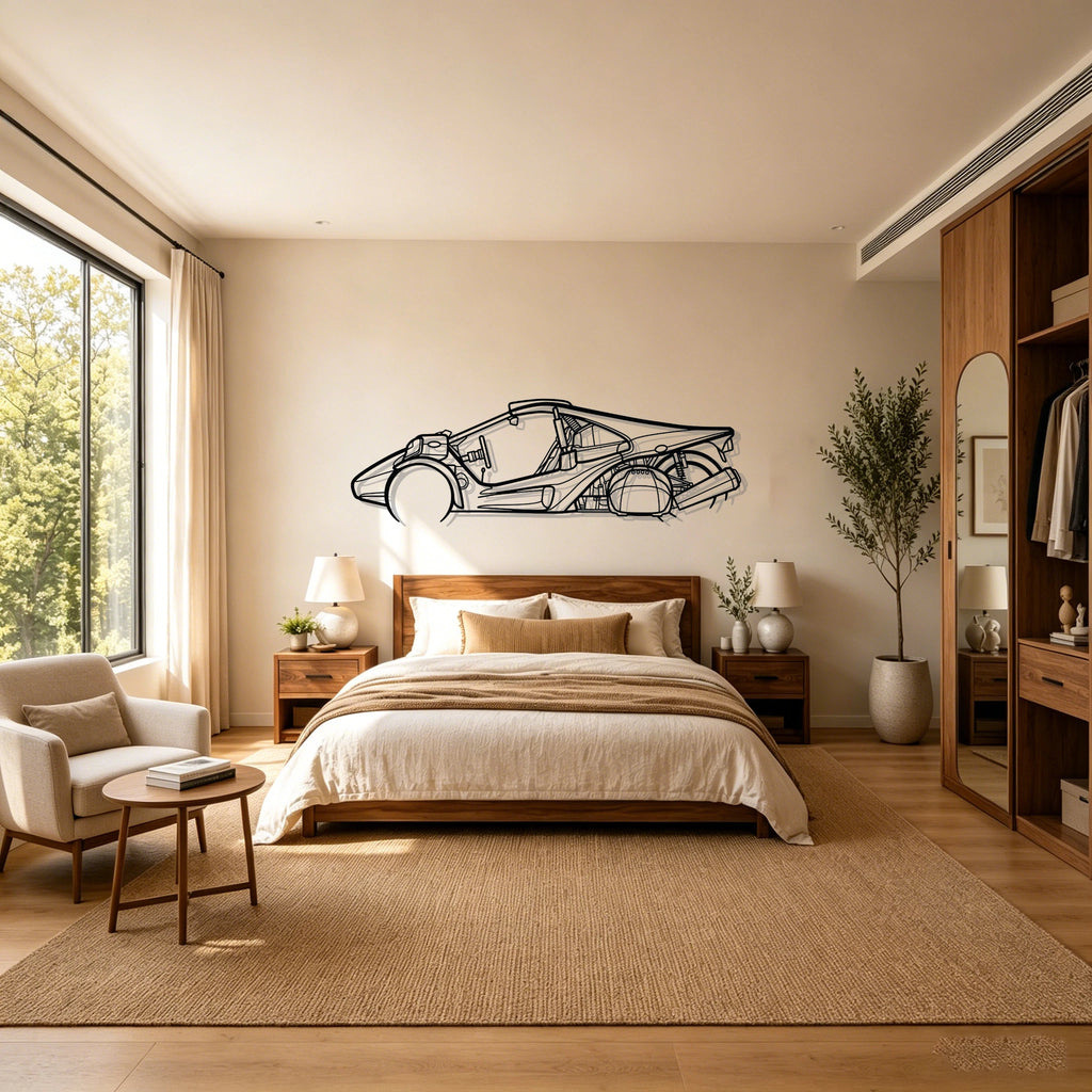 2022 Trex Detailed Silhouette Metal Wall Art - Classic Car Garage Decor