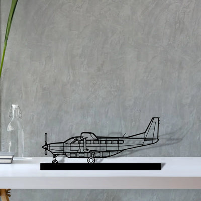 208-caravan Silhouette Metal Art Stand - Turbo Silhouette
