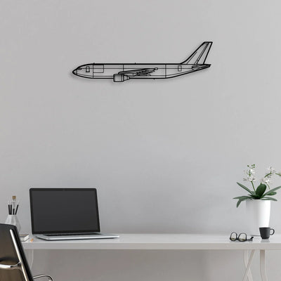 210 Centurion Classic Aircraft Silhouette Metal Wall Art - Aviation Hangar Decor
