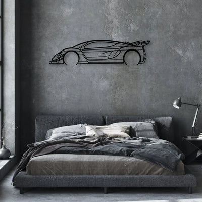 21C Classic Silhouette Metal Wall Art - Automotive Garage Decor