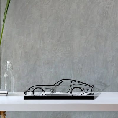 250-gto-1965 Silhouette Metal Art Stand - Turbo Silhouette