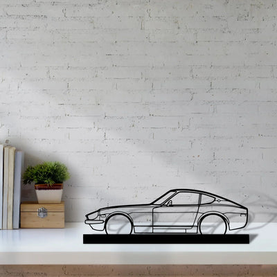 280z-coupe Silhouette Metal Art Stand - Turbo Silhouette