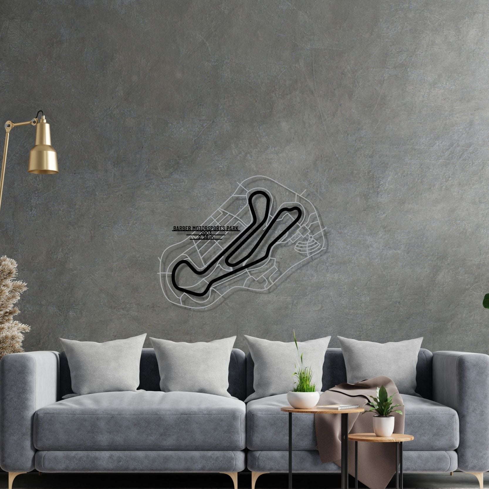 Barber Motorsports Park Metal Wall Art