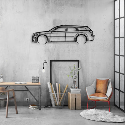 300C 2006 Touring Classic Silhouette Metal Wall Art - Automotive Garage Decor