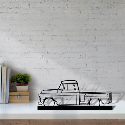 3100-1957 Silhouette Metal Art Stand - Turbo Silhouette