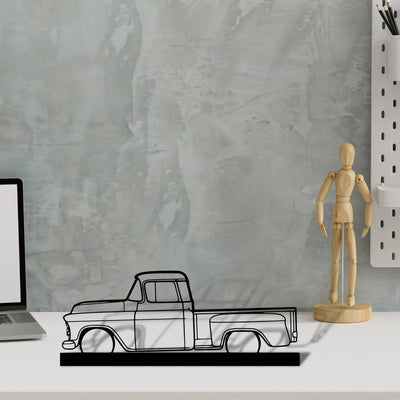 3100-1957 Silhouette Metal Art Stand - Turbo Silhouette