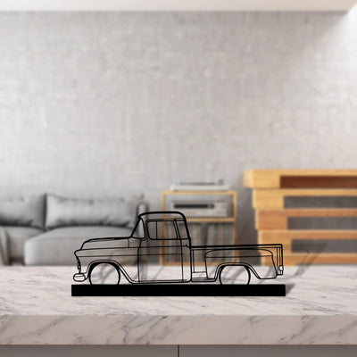 3100-1957 Silhouette Metal Art Stand - Turbo Silhouette