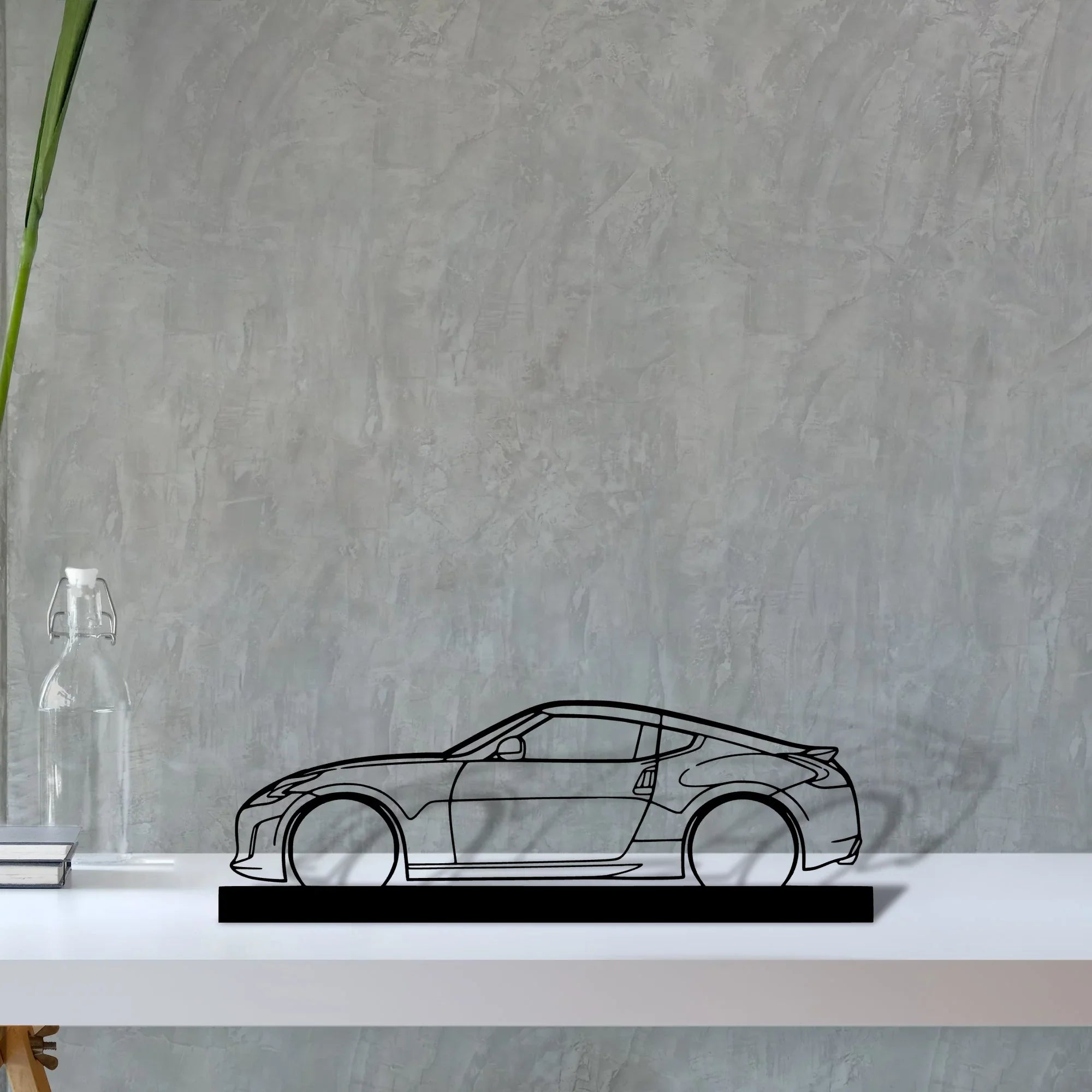 370z Silhouette Metal Art Stand - Turbo Silhouette