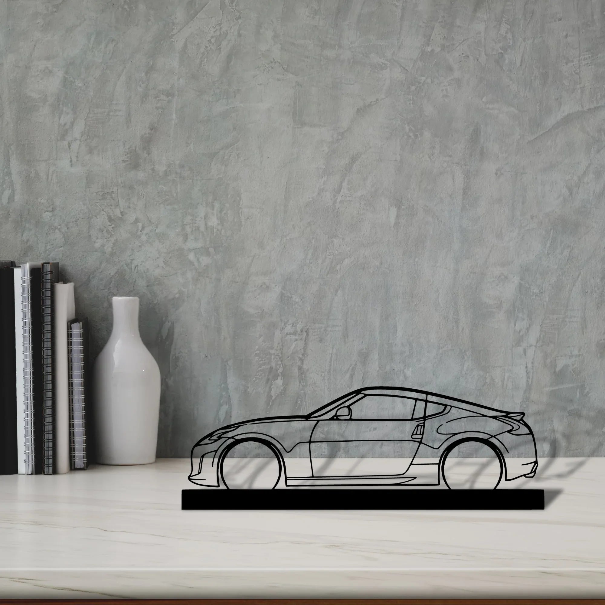 370z Silhouette Metal Art Stand - Turbo Silhouette