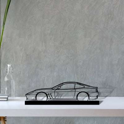 550-maranello Silhouette Metal Art Stand - Turbo Silhouette