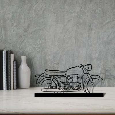 600-1962 Silhouette Metal Art Stand - Turbo Silhouette