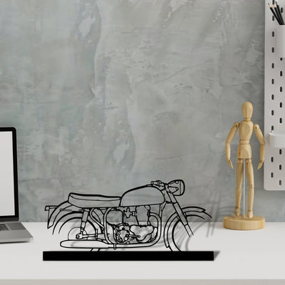 600-1962 Silhouette Metal Art Stand - Turbo Silhouette