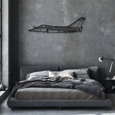 737 2 Classic Aircraft Silhouette Metal Wall Art - Aviation Hangar Decor