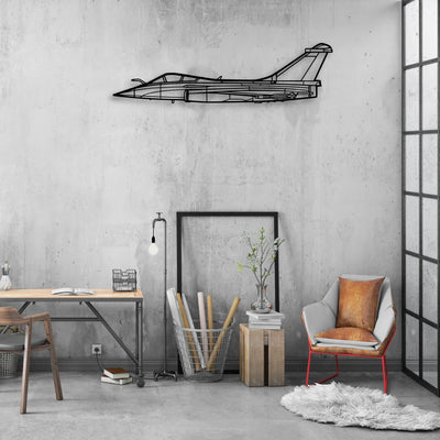 737 2 Classic Aircraft Silhouette Metal Wall Art - Aviation Hangar Decor