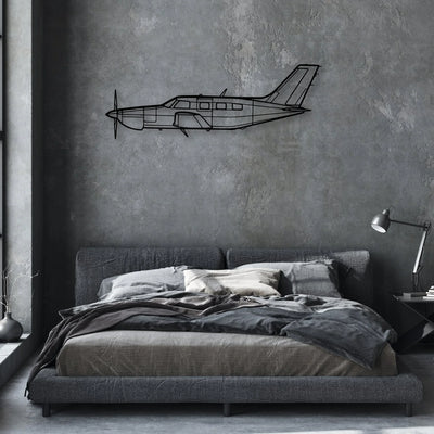 737 800 Classic Aircraft Silhouette Metal Wall Art - Aviation Hangar Decor