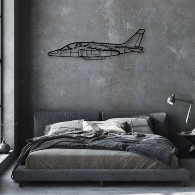 737 800NG 2 Classic Aircraft Silhouette Metal Wall Art - Aviation Hangar Decor