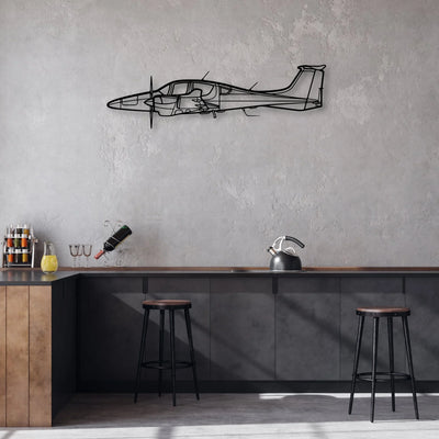 737 800NG 3 Classic Aircraft Silhouette Metal Wall Art - Aviation Hangar Decor