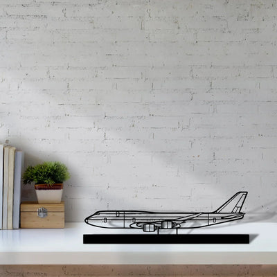 747-8 Silhouette Metal Art Stand - Turbo Silhouette