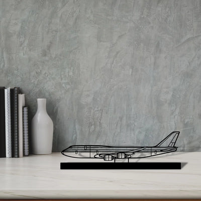 747-8 Silhouette Metal Art Stand - Turbo Silhouette