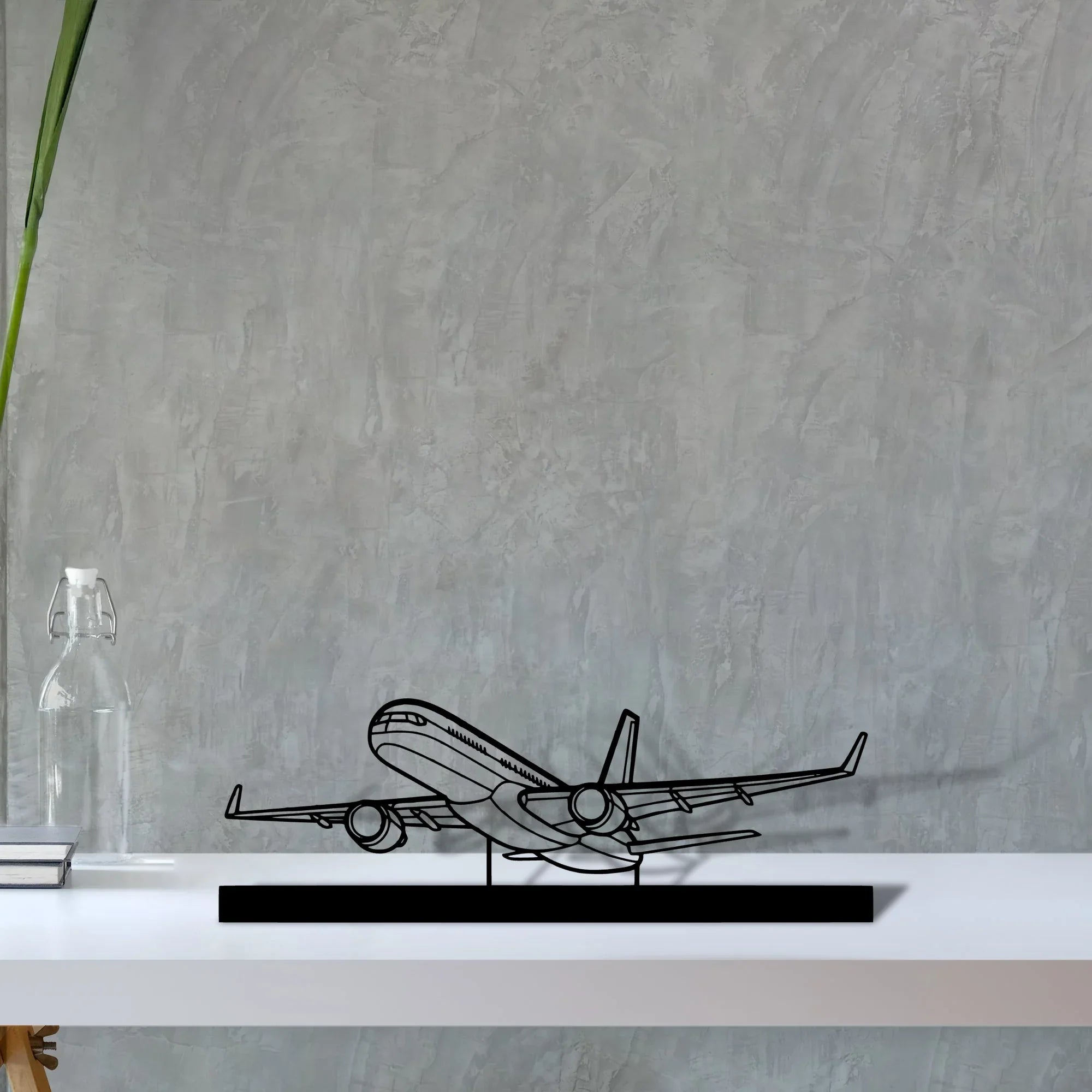 757-200-2 Silhouette Metal Art Stand - Turbo Silhouette