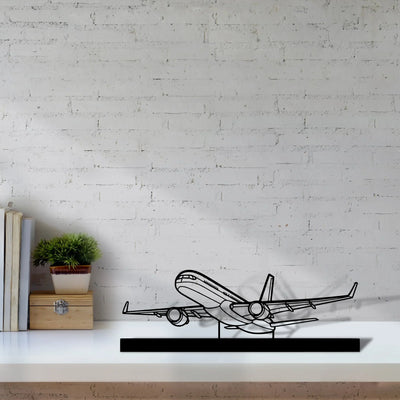 757-200-2 Silhouette Metal Art Stand - Turbo Silhouette