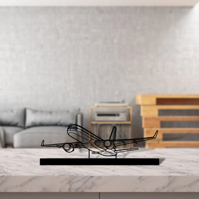 757-200-2 Silhouette Metal Art Stand - Turbo Silhouette