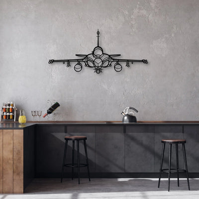 757 200 3 Classic Aircraft Silhouette Metal Wall Art - Aviation Hangar Decor