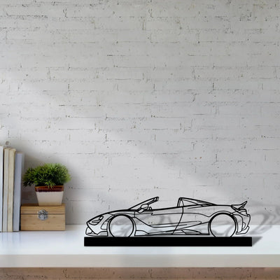 765-lt Silhouette Metal Art Stand - Turbo Silhouette