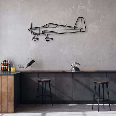 777 300ER 4 Classic Aircraft Silhouette Metal Wall Art - Aviation Hangar Decor