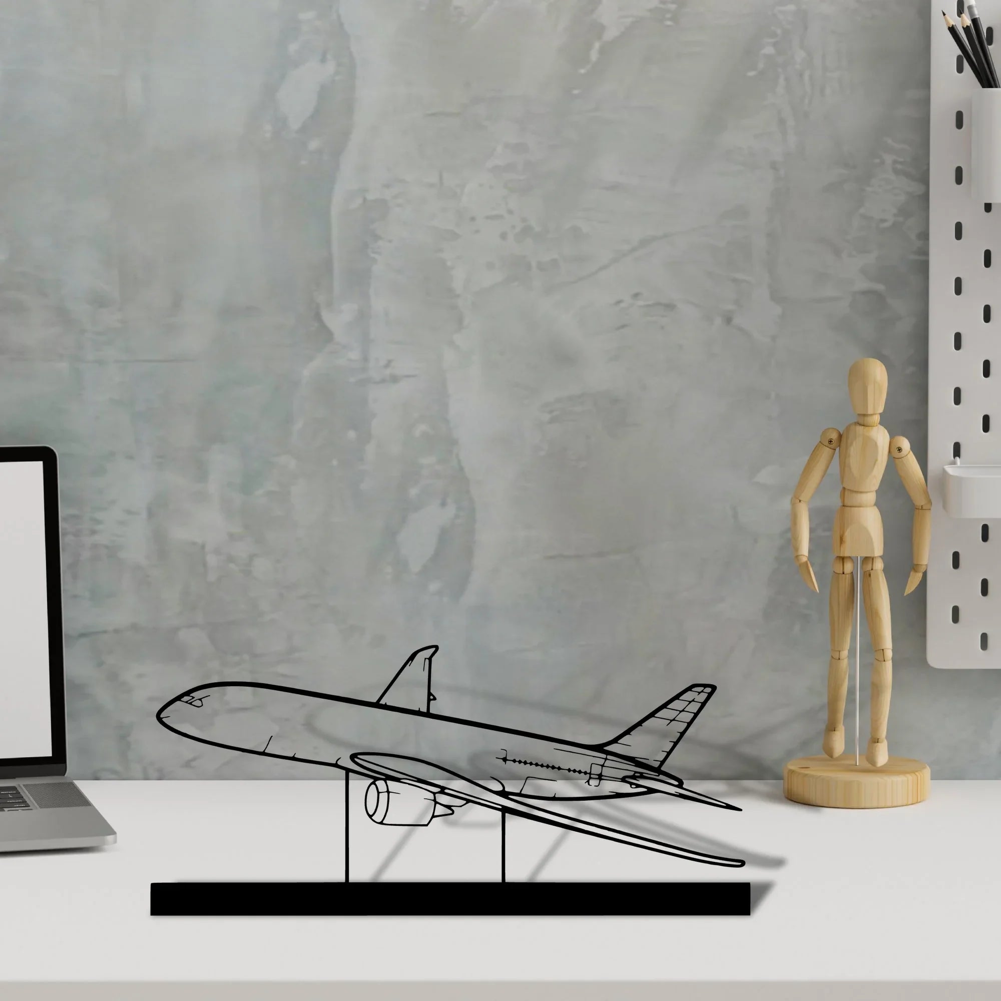 787-2 Silhouette Metal Art Stand - Turbo Silhouette
