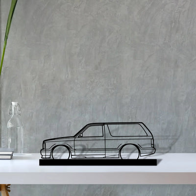 93-typ Silhouette Metal Art Stand - Turbo Silhouette