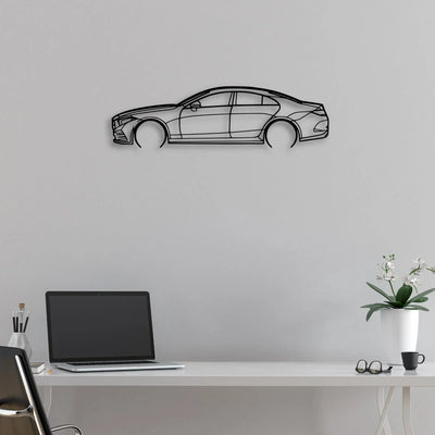 CLS 2013 2 Classic Silhouette Metal Wall Art - Automotive Garage Decor