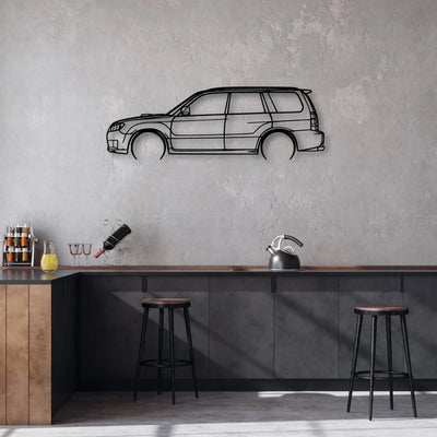 Forester 2005 Classic Silhouette Metal Wall Art - Automotive Garage Decor