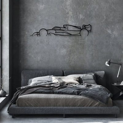 Formula One 2022-2023 F1 Classic Silhouette Metal Wall Art - Automotive Garage Decor
