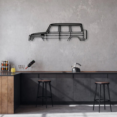 G550 2012 Classic Silhouette Metal Wall Art - Automotive Garage Decor