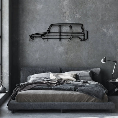 G550 2012 Classic Silhouette Metal Wall Art - Automotive Garage Decor