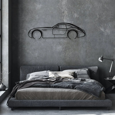 GT MF4 Classic Silhouette Metal Wall Art - Automotive Garage Decor