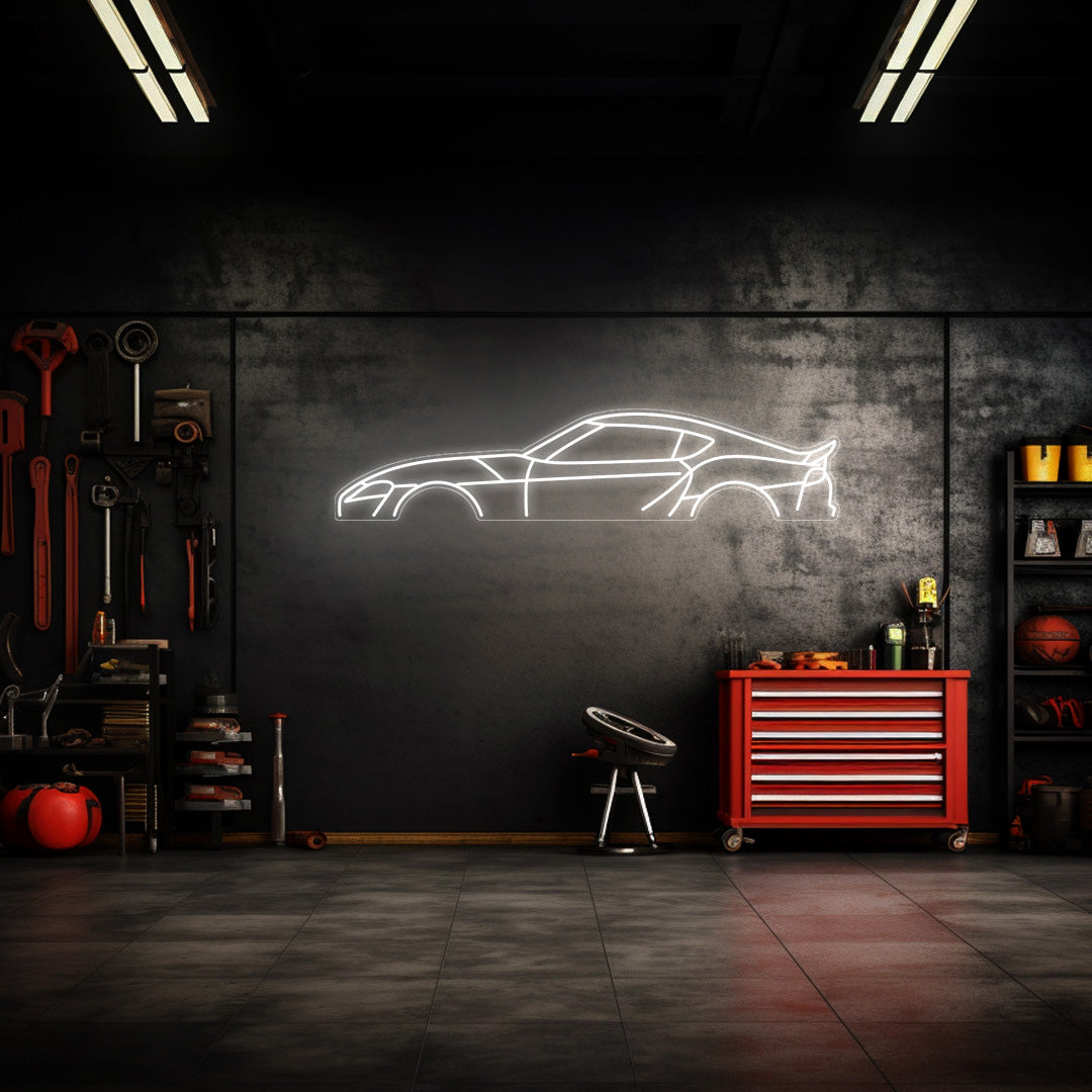Supra MK5 2021 Neon Silhouette