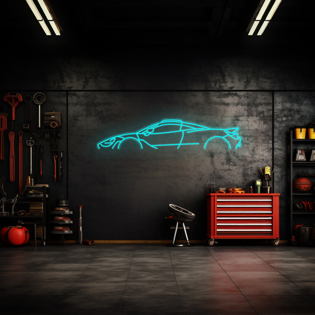 720S Neon Silhouette