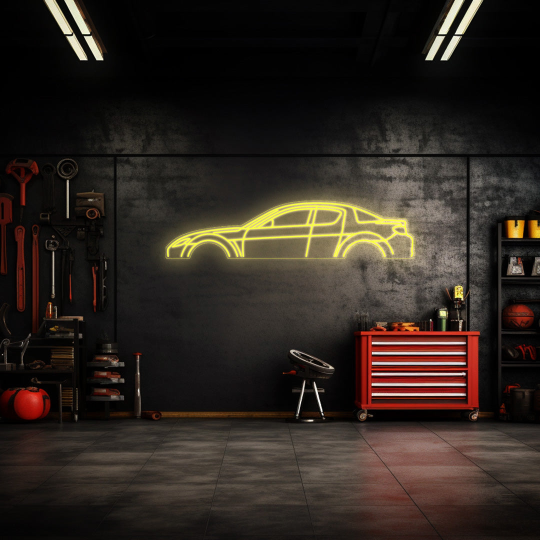 RX8 2003 Neon Silhouette