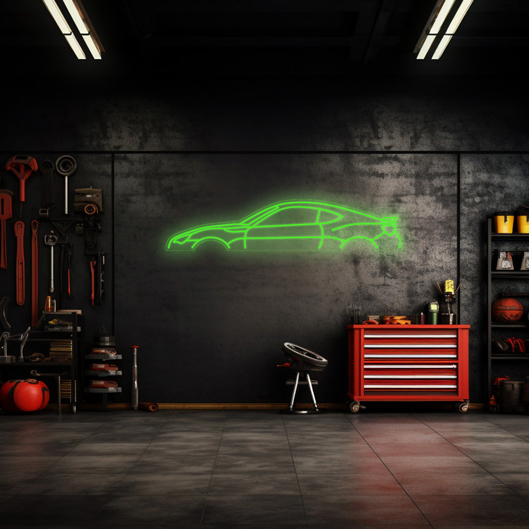 GT86 2014 Neon Silhouette