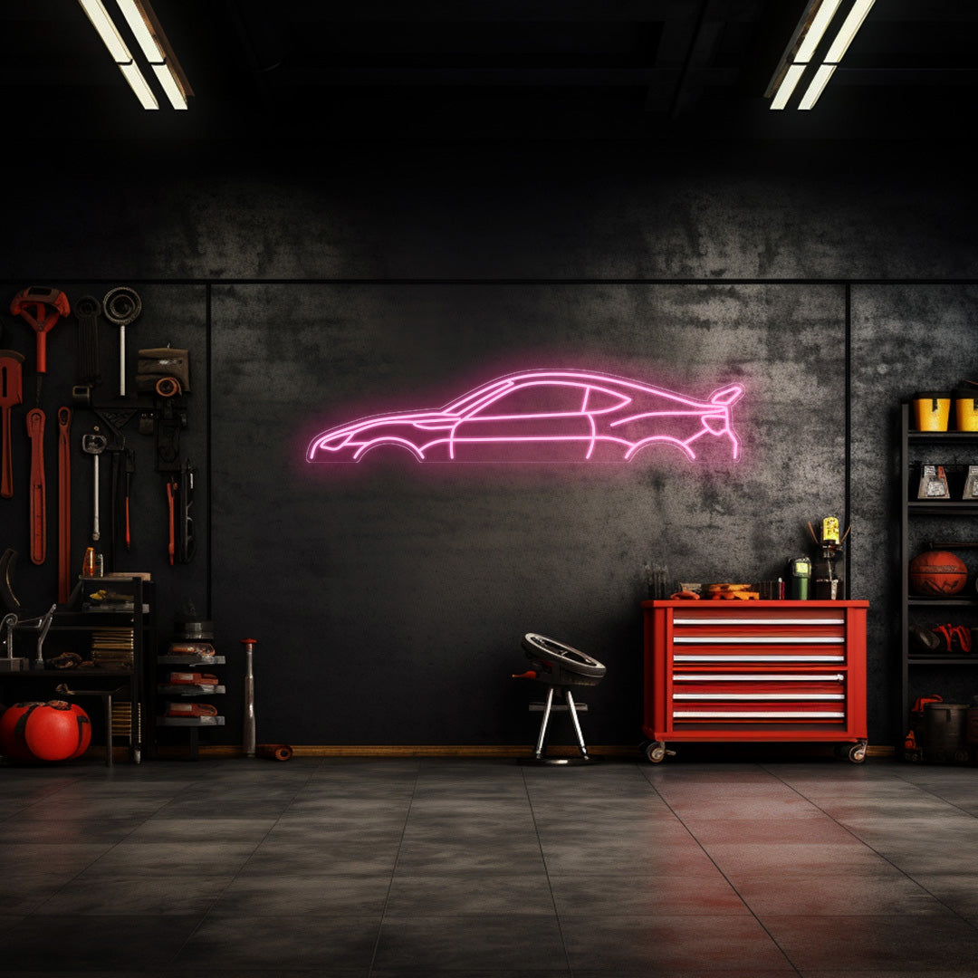BRZ 2020 Neon Silhouette