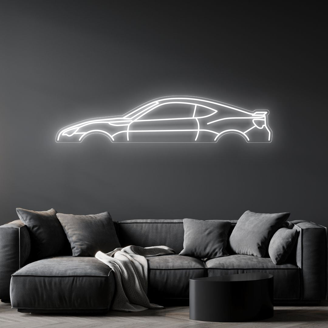 GT86 2014 Neon Silhouette