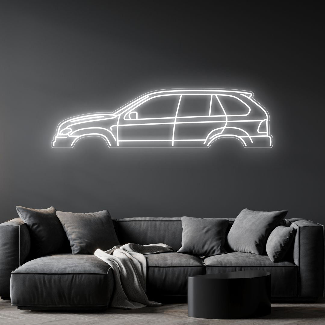 X5 E53 2006 Neon Silhouette